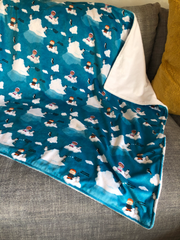 ASL Baby Blanket - How to sign Penguin in ASL
