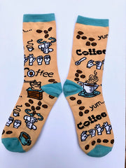ASL Coffee Socks, ASL Socks, ASL gift