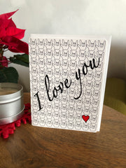 ASL I Love You Heart Mug