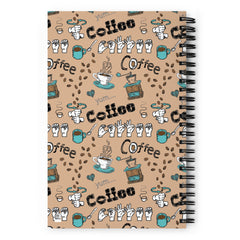 ASL Coffee Spiral notebook