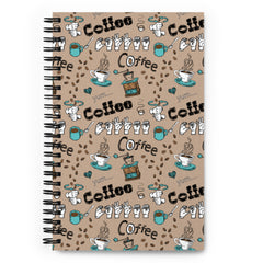 ASL Coffee Spiral notebook