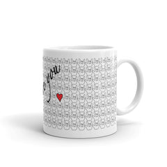 ASL I Love You Heart Mug