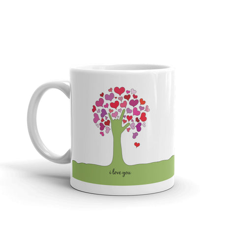 ASL I Love You tree Mug