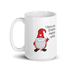 ASL Love Gnome Matter What Mug