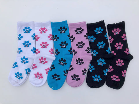 ASL Socks, ASL gift, Dog socks, ASL Dog socks, I love dogs socks