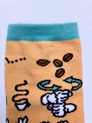 ASL Coffee Socks, ASL Socks, ASL gift