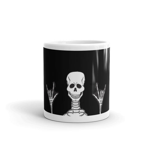 Skeleton ILY Mug